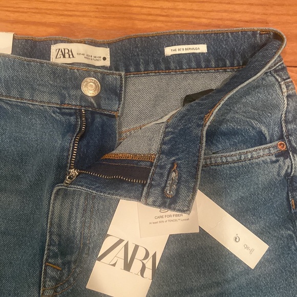 Zara denim shorts: the 90’s Bermuda - Picture 2 of 4